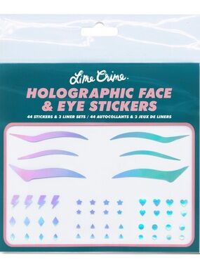 NEW Lime Crime Holographic Face & Eye Stickers
